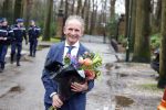 Lage Vuursche 31 januari 2022
Johan Vlemmix (Bloemen ) en Salar Azimi ( Kaviaar ter waarde van 100.000euro) brengen kado naar prinses Beatrix op kasteel Drackensteyn vanwege haar 84e verjaardag