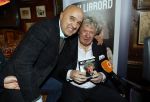 Laren 7 februari 2022
Boekpresentatie van Willibrord Frequin in het bonte paard. Rene v d Gijp reikte het eerste exemplaar uit . Fons de Poel is de schrijver. Willibrord en John v d Heuvel