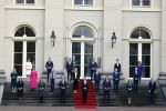 Den haag 10 januari 2022
Balkonscene nieuwe kabinet op paleis Noordeinde.
Koning Willem Alexander Mark Rutte Wopke Hoekstra Hugo de Jonge Kasja ollongren Liesje Schreinemacher Franc Weerwind Dilan Yesilgoz Hanke Bruins Robbert Dijkgraaf Dennis Wiersma Mark Harbers Micky Adriaansens Rob Jetten Henk Staghouwer Christianne v d Wal Karien v Gennip Carola Schouten Ernst Kuipers en Conny Helder .