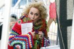 Amsterdam 29 januari 2022
Demonstratie tegen seksueel geweld op het museumplein. Karin Bloemen presenteert het .