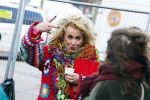 Amsterdam 29 januari 2022
Demonstratie tegen seksueel geweld op het museumplein. Karin Bloemen presenteert het .