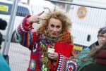 Amsterdam 29 januari 2022
Demonstratie tegen seksueel geweld op het museumplein. Karin Bloemen presenteert het .
