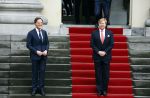 Den haag 10 januari 2022
Balkonscene nieuwe kabinet op paleis Noordeinde.
Koning Willem Alexander Mark Rutte Wopke Hoekstra Hugo de Jonge Kasja ollongren Liesje Schreinemacher Franc Weerwind Dilan Yesilgoz Hanke Bruins Robbert Dijkgraaf Dennis Wiersma Mark Harbers Micky Adriaansens Rob Jetten Henk Staghouwer Christianne v d Wal Karien v Gennip Carola Schouten Ernst Kuipers en Conny Helder .