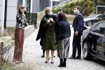 Amsterdam 16 februari 2022
Koningin Maxima arriveert bij het ABN AMRO bank kantoor op de zuidas voor bijeenkomst inclusive banking.