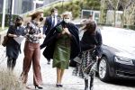 Amsterdam 16 februari 2022
Koningin Maxima arriveert bij het ABN AMRO bank kantoor op de zuidas voor bijeenkomst inclusive banking.
