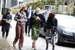 Amsterdam 16 februari 2022
Koningin Maxima arriveert bij het ABN AMRO bank kantoor op de zuidas voor bijeenkomst inclusive banking.
