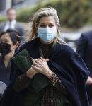 Amsterdam 16 februari 2022
Koningin Maxima arriveert bij het ABN AMRO bank kantoor op de zuidas voor bijeenkomst inclusive banking.