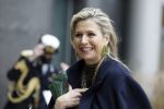 Amsterdam 16 februari 2022
Koningin Maxima arriveert bij het ABN AMRO bank kantoor op de zuidas voor bijeenkomst inclusive banking.
