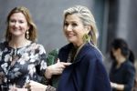 Amsterdam 16 februari 2022
Koningin Maxima arriveert bij het ABN AMRO bank kantoor op de zuidas voor bijeenkomst inclusive banking.
