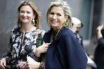 Amsterdam 16 februari 2022
Koningin Maxima arriveert bij het ABN AMRO bank kantoor op de zuidas voor bijeenkomst inclusive banking.