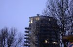Amsterdam 28 januari 2022
Zuidas Amsterdam met oa v d Valk Hotel , The Vally , ABN AMRO, L etoile , Gelderlandplein en app Moedder Estelle Cruyff