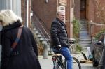 Amsterdam 2 februari 2022
Maarten Spanjer op de fiets in Amsterdam zuid