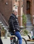 Amsterdam 2 februari 2022
Maarten Spanjer op de fiets in Amsterdam zuid