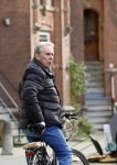 Amsterdam 2 februari 2022
Maarten Spanjer op de fiets in Amsterdam zuid