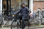 Amsterdam 8 februari 2022
Mari v d Ven op de fiets in amsterdam zuid