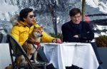 Amsterdam 30 januari 2022
Mark Baanders met zijn vader en zijn hond op terras in Amsterdam Zuid.
