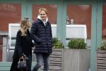 Amsterdam 29 januari 2022
Monica Geuze en haar vriend Robbert Kroese wandelnd door Amsterdam zuid.