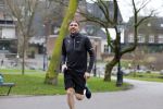 Amsterdam 14 januari 2022
Patrick Martens hard lopend in het Oosterpark in Amsterdam.