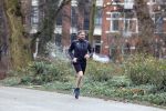 Amsterdam 14 januari 2022
Patrick Martens hard lopend in het Oosterpark in Amsterdam.