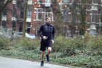 Amsterdam 14 januari 2022
Patrick Martens hard lopend in het Oosterpark in Amsterdam.