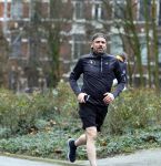 Amsterdam 14 januari 2022
Patrick Martens hard lopend in het Oosterpark in Amsterdam.