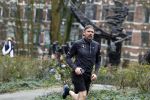 Amsterdam 14 januari 2022
Patrick Martens hard lopend in het Oosterpark in Amsterdam.
