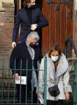 Schagen 11 januari 2022
Begrafenis / dienst van Janny Joling de moeder van Gerard Joling in het centrum van Schagen. Patty Brard