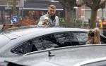 Amsterdam 18 januari 2022
Per Schuurs en zijn vriendin op de cornelis schuytstraat