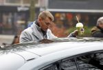 Amsterdam 18 januari 2022
Per Schuurs en zijn vriendin op de cornelis schuytstraat