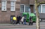 Amsterdam 15 februari 2022
Pers voor het politieburo Lijnbaansgracht waar Lil Kleine en Glennis Grace zitten
