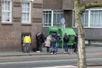 Amsterdam 15 februari 2022
Pers voor het politieburo Lijnbaansgracht waar Lil Kleine en Glennis Grace zitten