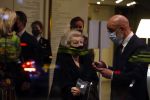 Amsterdam 6 februari 2022
Afscheidsconcert naar aanleiding van overlijden Bernard Haitink in het concertgebouw. Prinses Beatrix is aanwezig en moet gewoon een corona check laten doen.