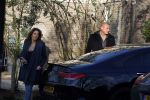 Mijdrecht 10 januari 2022
Rachel hazes en Klaas Otto vertrekken bij het huis van Rachel