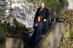 Mijdrecht 10 januari 2022
Rachel hazes en Klaas Otto vertrekken bij het huis van Rachel