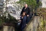 Mijdrecht 10 januari 2022
Rachel hazes en Klaas Otto vertrekken bij het huis van Rachel