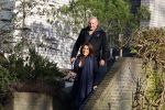 Mijdrecht 10 januari 2022
Rachel hazes en Klaas Otto vertrekken bij het huis van Rachel