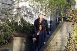 Mijdrecht 10 januari 2022
Rachel hazes en Klaas Otto vertrekken bij het huis van Rachel