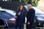 Mijdrecht 10 januari 2022
Rachel hazes en Klaas Otto vertrekken bij het huis van Rachel
