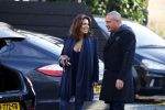Mijdrecht 10 januari 2022
Rachel hazes en Klaas Otto vertrekken bij het huis van Rachel