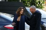 Mijdrecht 10 januari 2022
Rachel hazes en Klaas Otto vertrekken bij het huis van Rachel