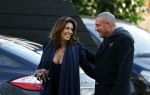 Mijdrecht 10 januari 2022
Rachel hazes en Klaas Otto vertrekken bij het huis van Rachel