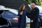 Mijdrecht 10 januari 2022
Rachel hazes en Klaas Otto vertrekken bij het huis van Rachel