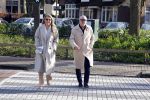 Laren 7 februari 2022
Rene v d Gijp en zijn vrouw Minouche op weg naar de boekpresentatie van Willibrord Frequin.