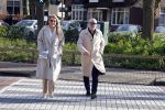 Laren 7 februari 2022
Rene v d Gijp en zijn vrouw Minouche op weg naar de boekpresentatie van Willibrord Frequin.