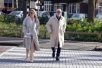 Laren 7 februari 2022
Rene v d Gijp en zijn vrouw Minouche op weg naar de boekpresentatie van Willibrord Frequin.