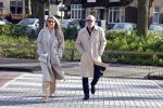 Laren 7 februari 2022
Rene v d Gijp en zijn vrouw Minouche op weg naar de boekpresentatie van Willibrord Frequin.