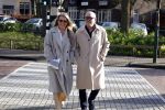 Laren 7 februari 2022
Rene v d Gijp en zijn vrouw Minouche op weg naar de boekpresentatie van Willibrord Frequin.