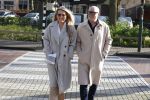Laren 7 februari 2022
Rene v d Gijp en zijn vrouw Minouche op weg naar de boekpresentatie van Willibrord Frequin.