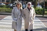 Laren 7 februari 2022
Rene v d Gijp en zijn vrouw Minouche op weg naar de boekpresentatie van Willibrord Frequin.