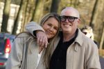 Laren 7 februari 2022
Rene v d Gijp en zijn vrouw Minouche op weg naar de boekpresentatie van Willibrord Frequin.